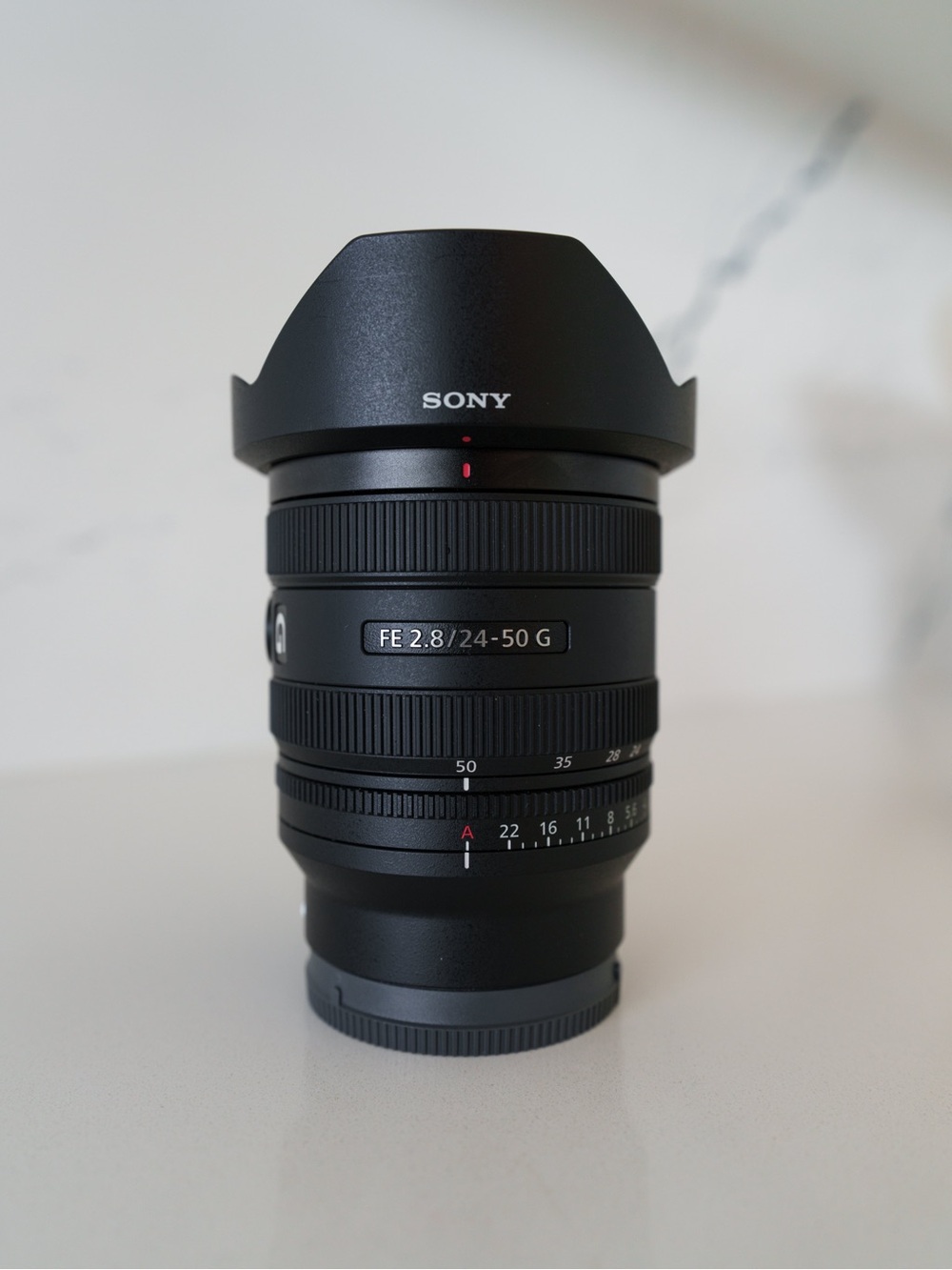 Sony FE 24-50mm f/2.8-4 G Zoom Lens - Black